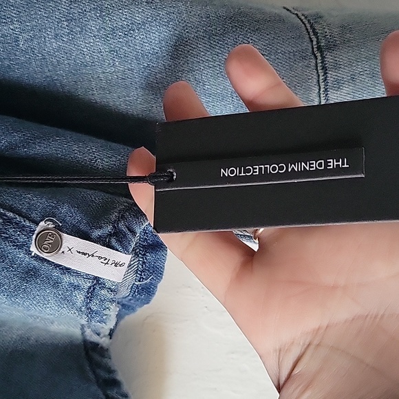 One teaspoon Free People Bell sleeve denim button down - Picture 8 of 9